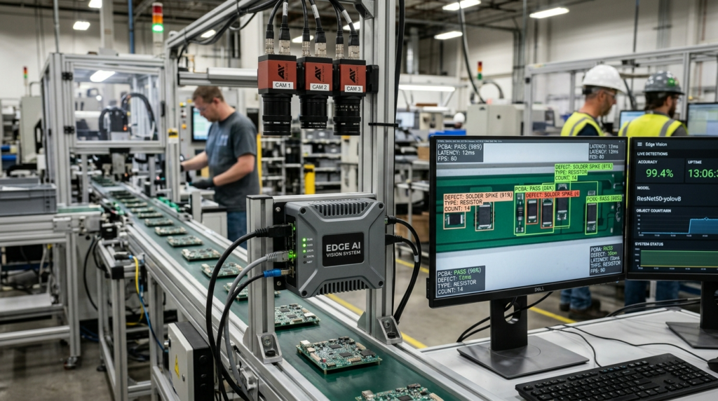 Edge Computer Vision Systems for Low-Latency Integration