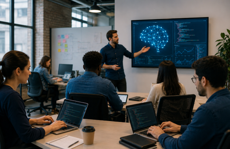 ml-workforce-reskilling-team-in-modern-tech-office