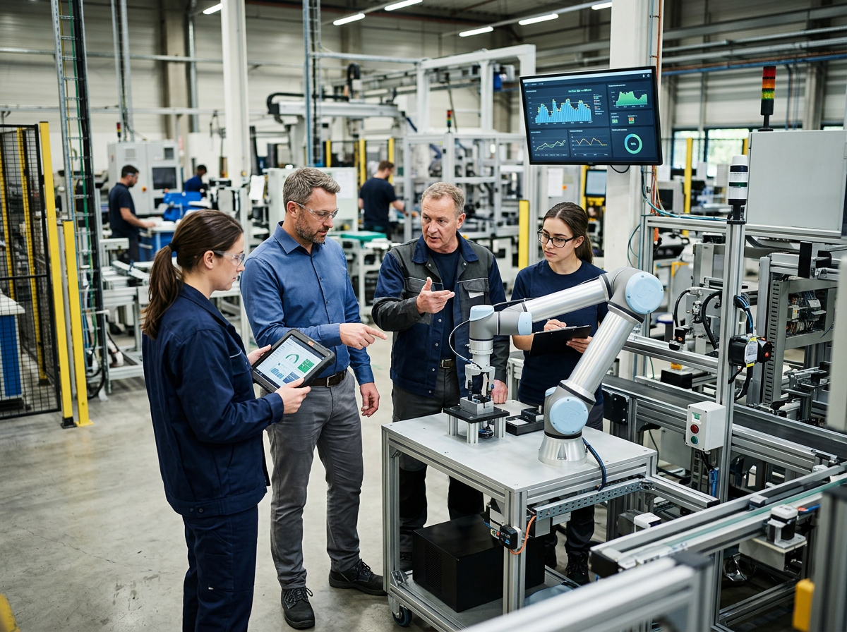 robotics-integration-team-on-smart-manufacturing-floor