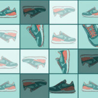 Image data augmentation example: one product photo shown as a grid of flipped, cropped, rotated and recoloured variations
