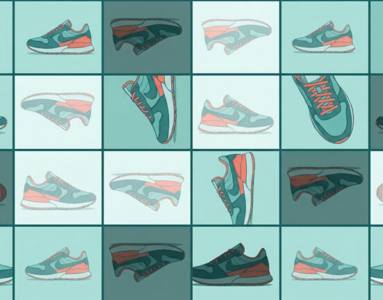 Image data augmentation example: one product photo shown as a grid of flipped, cropped, rotated and recoloured variations